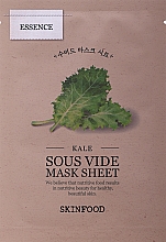 Парфумерія, косметика Маска тканинна для обличчя - Skinfood Kale Sous Vide Mask Sheet