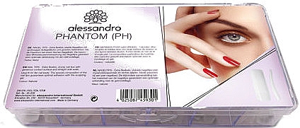 Типсы для наращивания ногтей - Alessandro International Nagel Tips Tipbox Phantom PH — фото N1