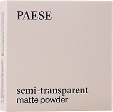 Компактна пудра - Paese Matter Powder Semitransparent — фото N3