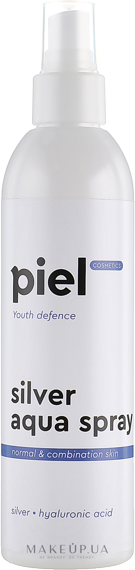 Увлажняющий спрей для нормальной и комбинированной кожи - Piel Cosmetics Silver Aqua Spray  — фото 250ml