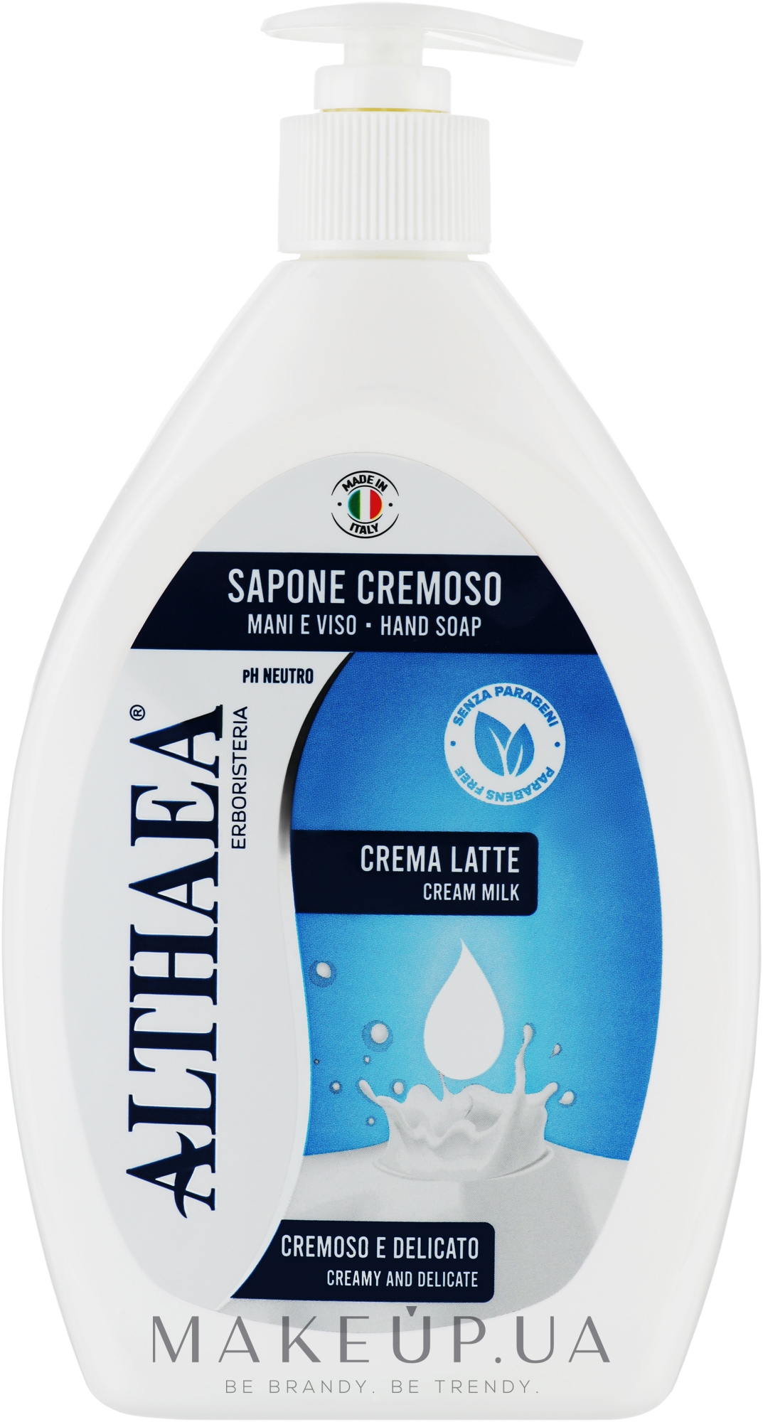 Жидкое крем-мыло - Althaea Cream Milk Hand Soap — фото 650ml