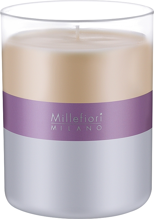 Ароматична свічка - Millefiori Milano Magnolia Blossom & Wood Scented Candle — фото N1