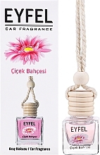 Аромадифузор у машину "Квітковий сад" - Eyfel Perfume Flower Garden Car Fragrance — фото N2