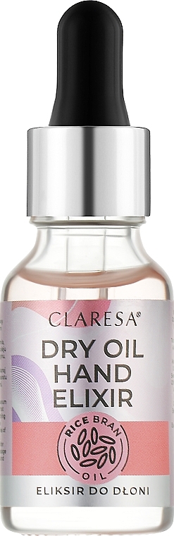 Олія-еліксир для рук - Claresa Dry Oil Hand Elixir — фото N1