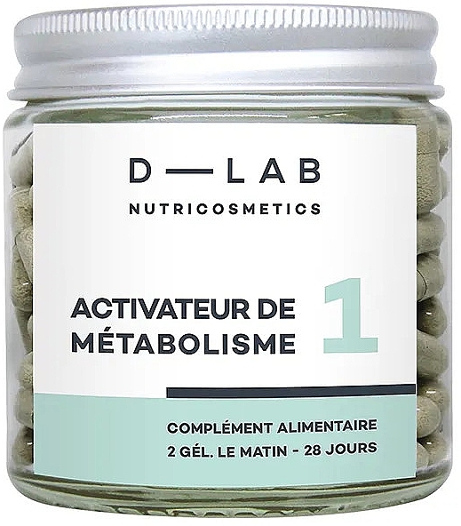 Харчова добавка "Активатор метаболізму" - D-Lab Nutricosmetics Metabolism Activator — фото N1