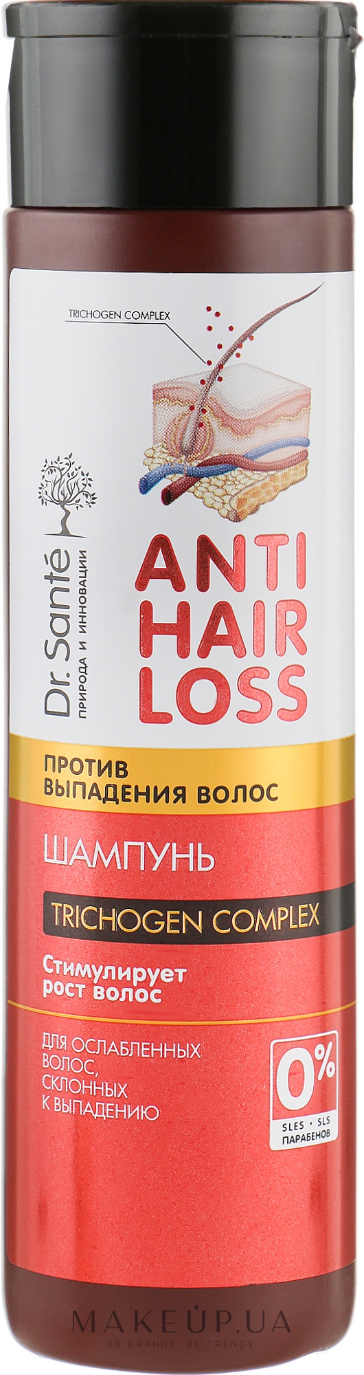 Шампунь для ослабленных и склонных к выпадению волос - Dr. Sante Anti Hair Loss Shampoo — фото 250ml