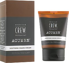 Парфумерія, косметика Заспокійливий крем для гоління - American Crew Acumen Soothing Shave Cream