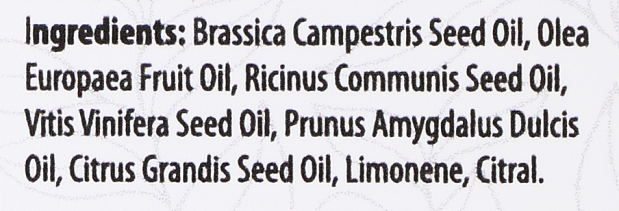 Масажна олія для тіла "Grapefruit" - Verana Body Massage Oil — фото N2