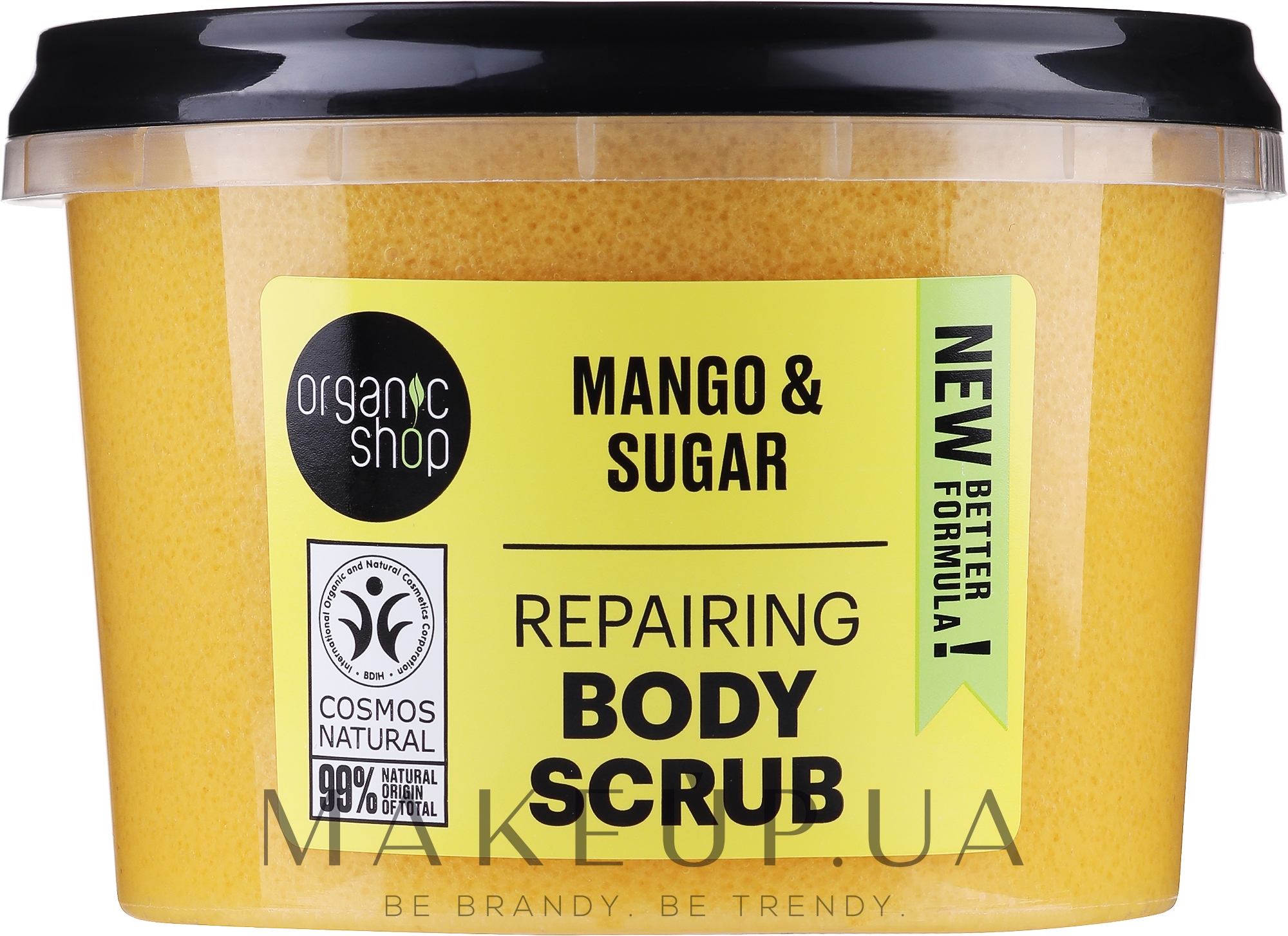 Скраб для тіла - Organic Shop Body Scrub Organic Mango & Sugar — фото 250ml