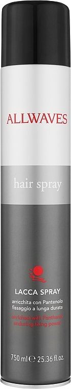 Лак для волос экстрасильной фиксации - Allwaves Hair Spray — фото N3