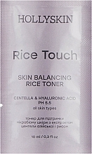 ПОДАРОК! Тонер для поддержания микробиома кожи с экстрактом центеллы азиатской и рисом - Hollyskin Rice Touch — фото N1