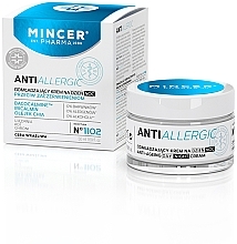 Омолоджуючий крем для обличчя від почервонінь - Mincer Pharma Anti Allergic 1102 Face Cream — фото N1