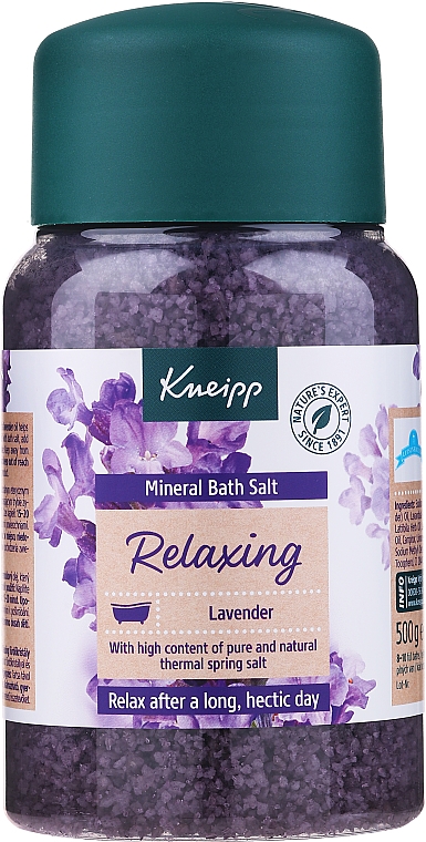 Соль для ванны с лавандой - Kneipp Lavender Bath Salt — фото N1