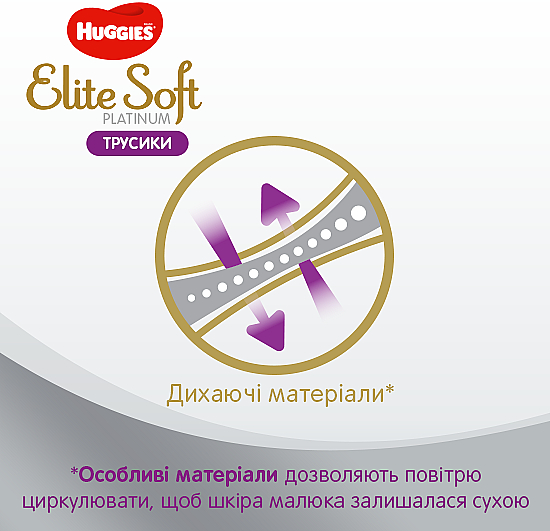 Трусики-подгузники Elite Soft Platinum Pants 4 (9-14 кг), 22 шт - Huggies — фото N8