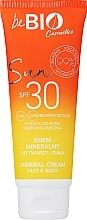 Солнцезащитный крем для лица и тела - BeBio Sun Cream With a Mineral Filter For Body and Face SPF 30 — фото N1