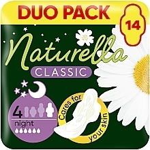 Духи, Парфюмерия, косметика Гигиенические прокладки, 2x7шт - Naturella Classic Night