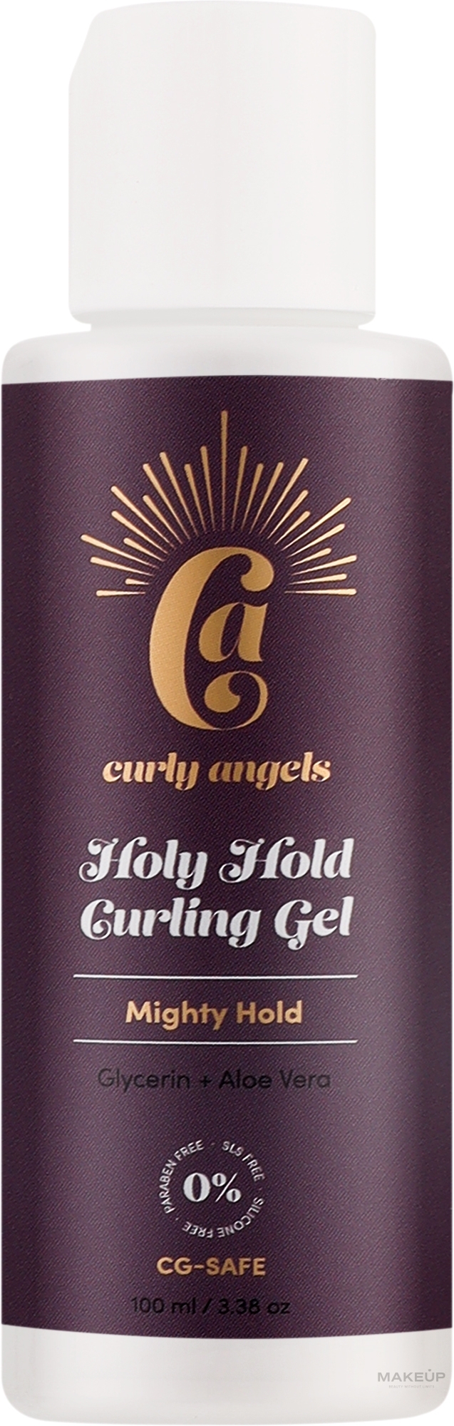 Гель для надання форми волоссю - Curly Angels Holy Hold Curling Gel (міні) — фото 100ml