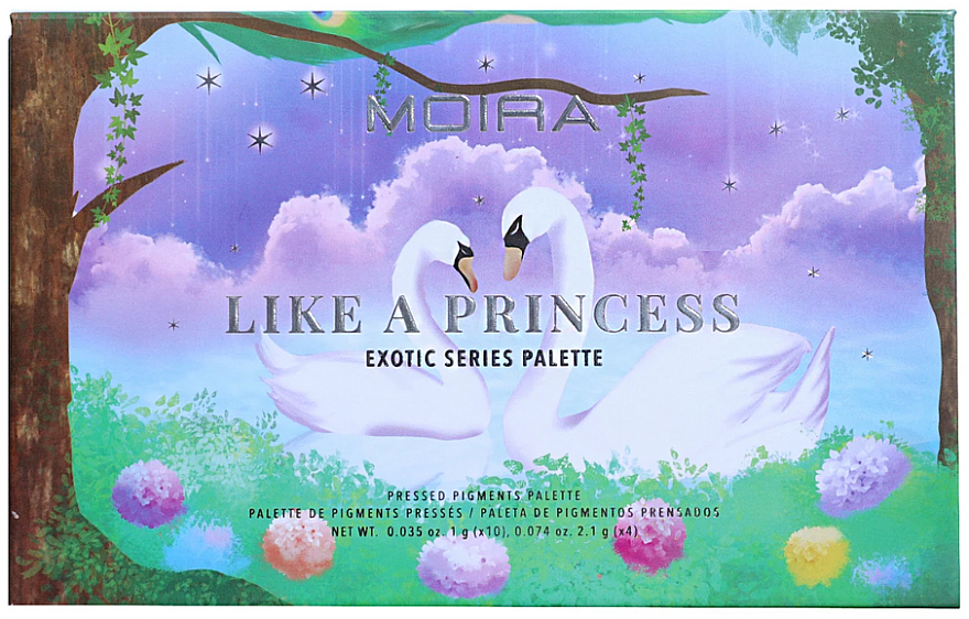 Палетка тіней для повік - Moira Like A Princess Palette — фото N2