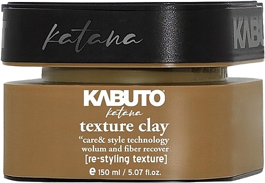 Глина для укладки волос - Kabuto Katana Texture Clay — фото N1