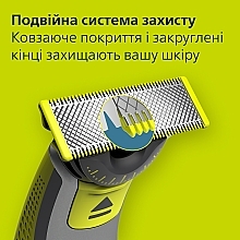 Змінні леза з насадками для тіла - Philips OneBlade 360 QP624/50  — фото N5