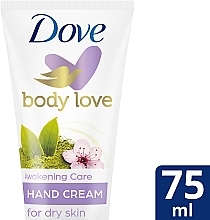 Крем для рук з зеленим чаєм матча та квітами сакури - Dove Nourishing Secrets Hand Cream — фото N3
