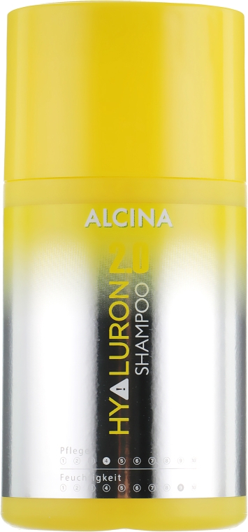Зволожувальний шампунь з гіалуроновою кислотою - Alcina Hyaluron Shampoo — фото N3