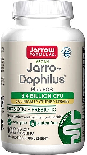 Харчові добавки - Jarrow Formulas Jarro-Dophilus + FOS — фото N1