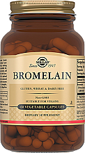 Парфумерія, косметика Дієтична добавка "Бромелайн" - Solgar Bromelain 150 mg 