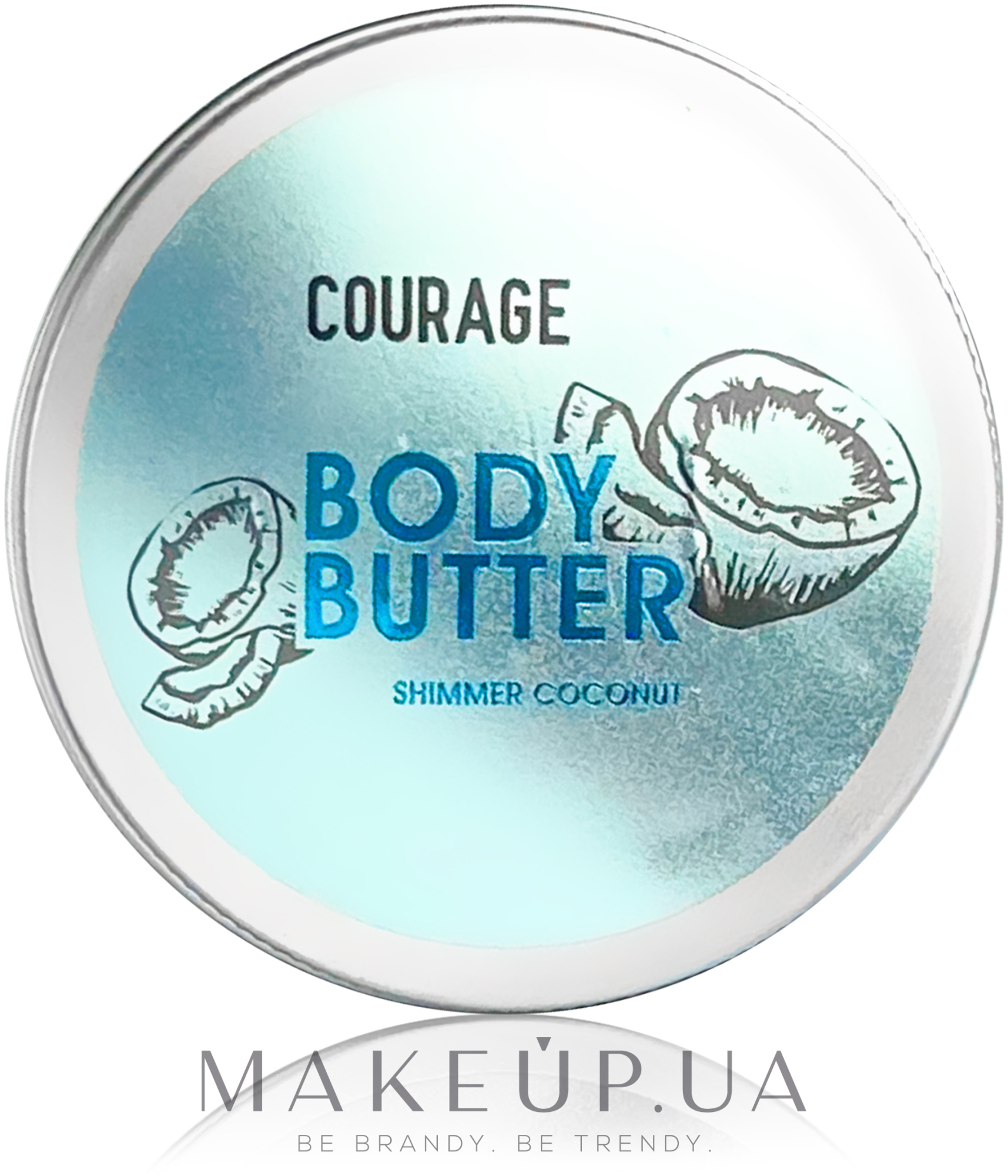 Батер для тіла - Courage Body Butter Shine Coconut — фото 50g