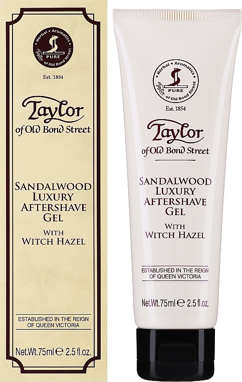 Taylor of Old Bond Street Sandalwood Aftershave Gel - Гель после бритья — фото N2