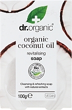 Парфумерія, косметика Мило з маслом кокоса - Dr. Organic Bioactive Skincare Organic Virgin Coconut Oil Soap