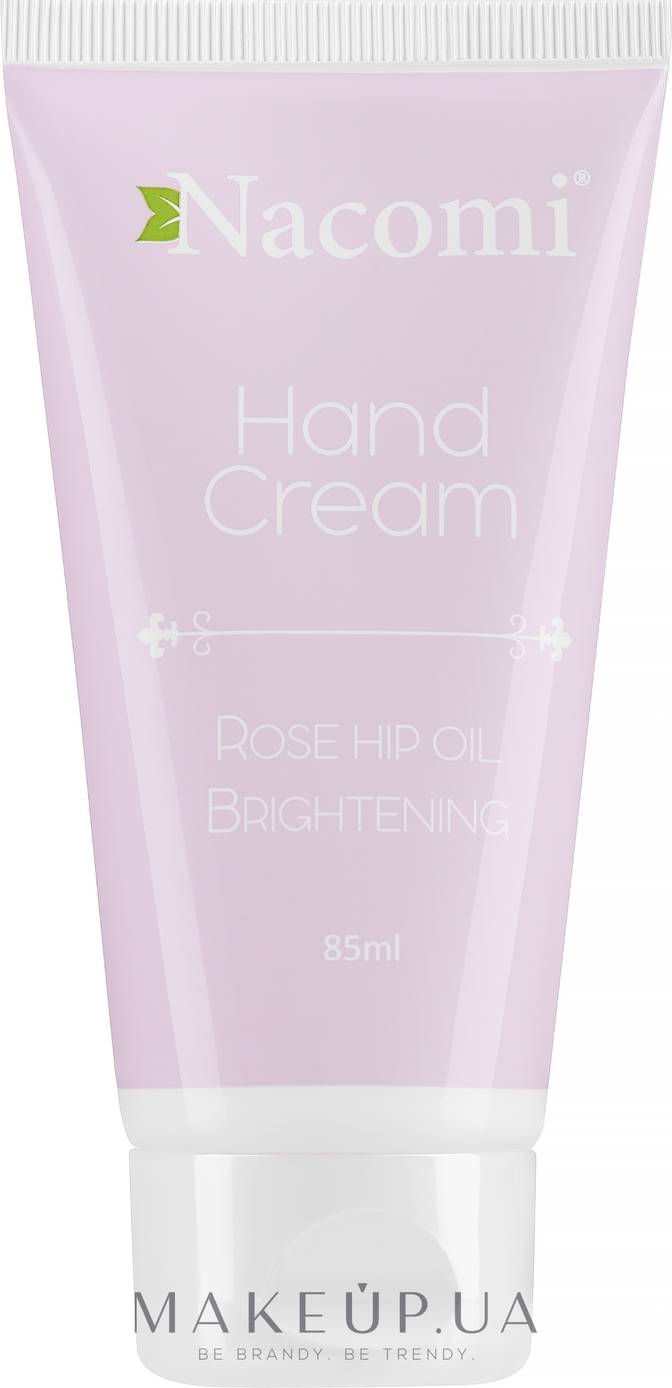Крем для рук  - Nacomi Hand Cream With Cold-Pressed Rose Hip Oil — фото 85ml