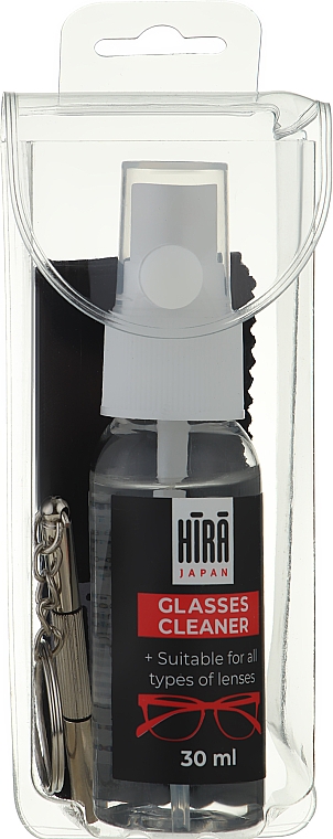Набір для чищення оптики - Hira (spray/30ml + accessories/2pcs) — фото N2