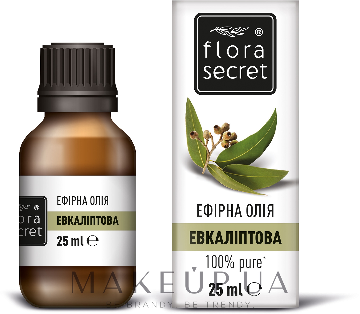 Эфирное эвкалиптовое масло - Flora Secret — фото 25ml