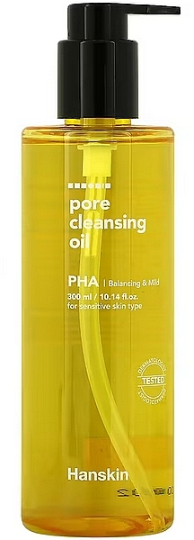 Масло для очищения пор - Hanskin Pore Cleansing Oil PHA — фото N2