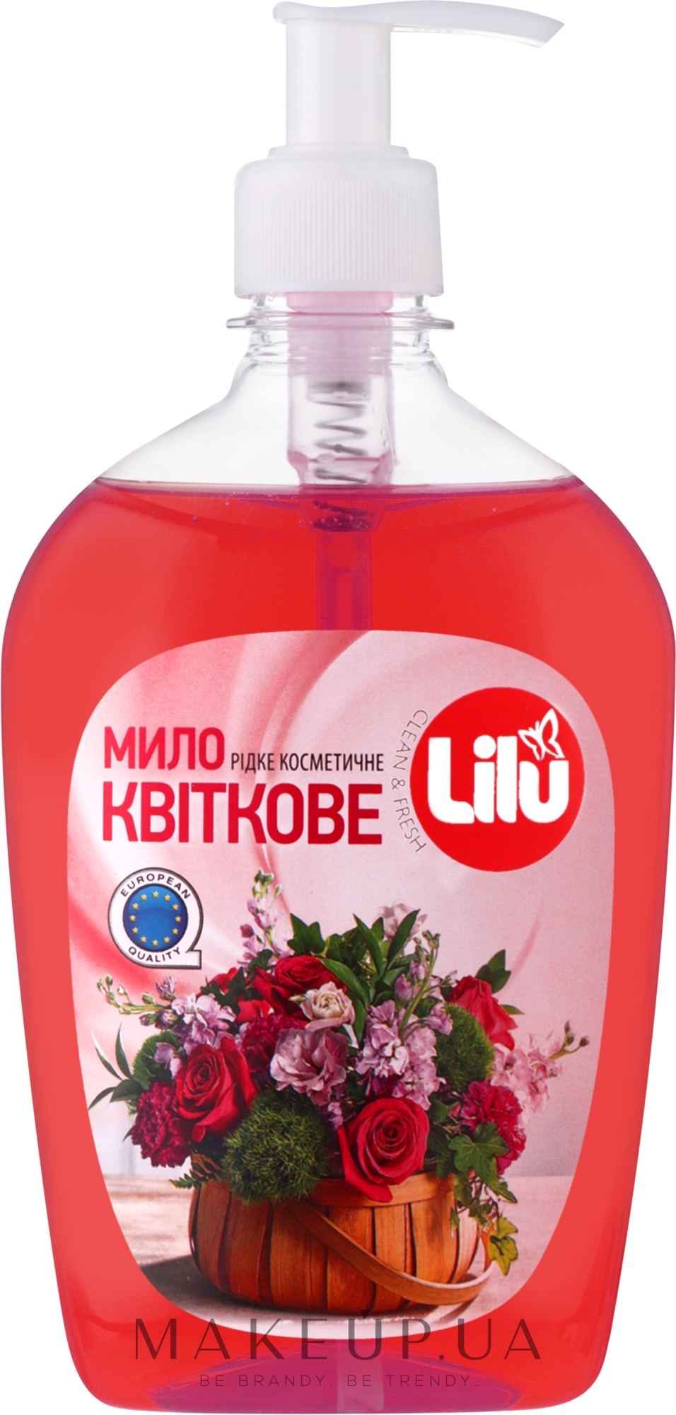 Жидкое косметическое мыло "Цветочное" - Lilu — фото 500ml