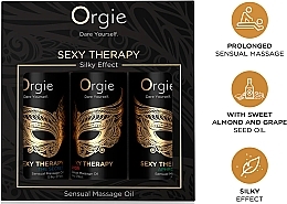 Набор массажных масел - Orgie Sexy Therapy Mini Size Collection (massage/oil/3x30ml) — фото N3