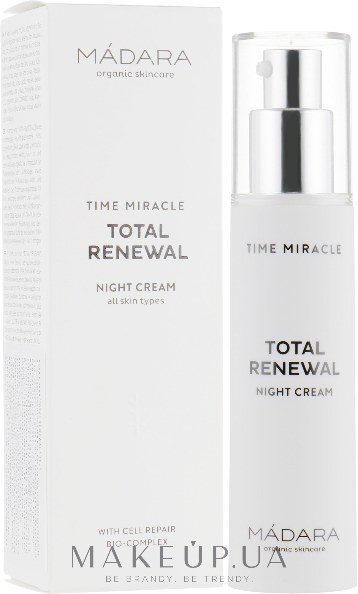 Ночной крем - Madara Cosmetics Time Miracle Total Renewal Night Cream — фото 50ml