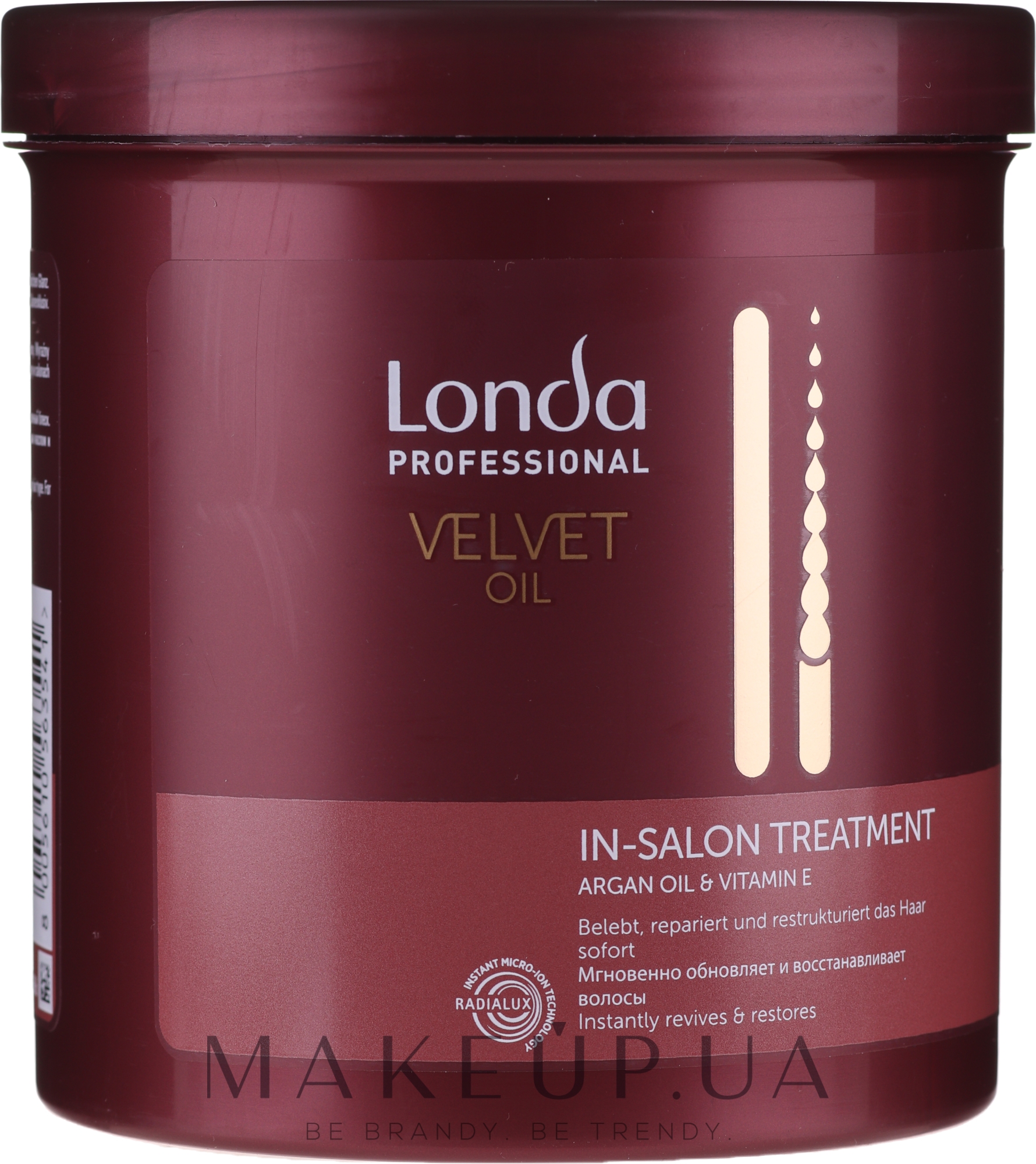 Професійний засіб з арганієвою олією - Londa Velvet Oil Treatment — фото 750ml