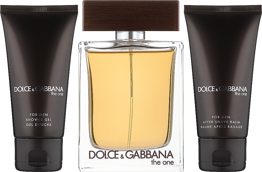 Dolce & Gabbana The One For Men - Набор (edt 100 + a/sh bal. 75 + sh/g 50)