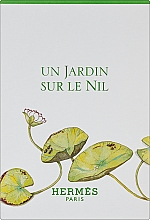 Духи, Парфюмерия, косметика Hermes Un Jardin sur le Nil - Набор (edt/50ml + b/lot/40ml + s/g/40ml)