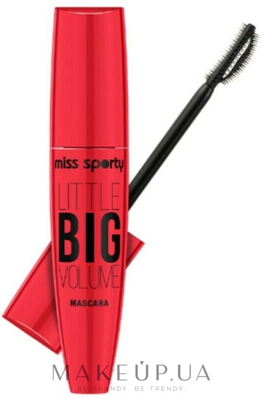 Туш для вій - Miss Sporty Little Big Volume Mascara — фото Black