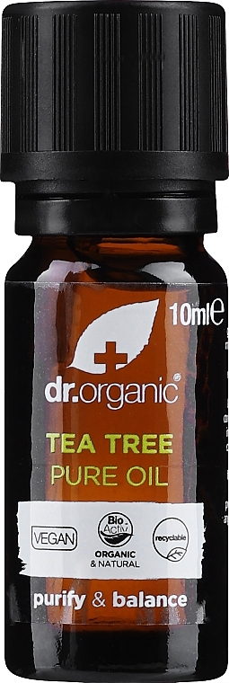 Олія чайного дерева - Dr. Organic Bioactive Organic Tea Tree Aceite Puro — фото N1