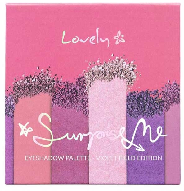Палетка теней - Lovely Surprise Me Eyeshadow Palette Violet Field Edition — фото N1