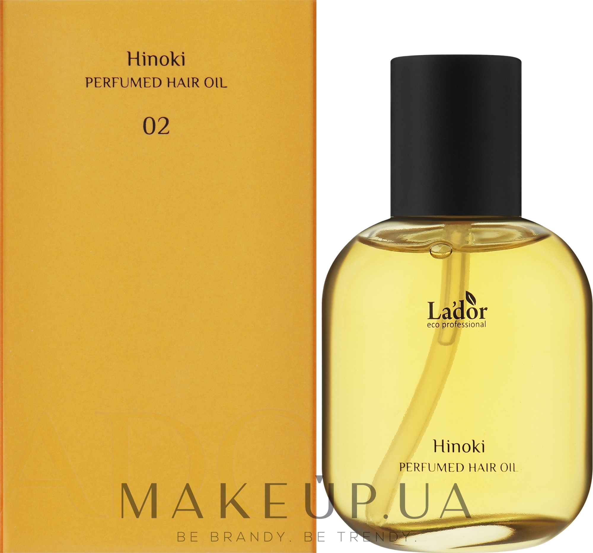 Парфумована олія для нормального волосся - La'dor Perfumed Hair Oil 02 Hinoki — фото 80ml