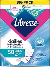 УЦІНКА Щоденні прокладки подовжені, 50 шт. - Libresse Dailies Protect Long Liners * — фото N2