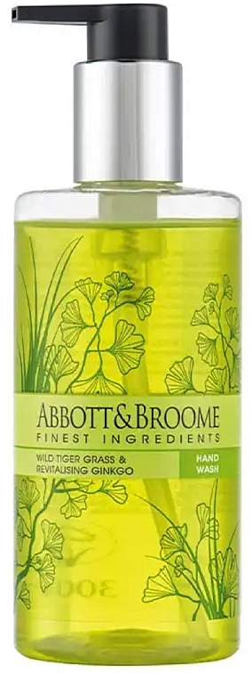 Жидкое мыло для рук "Тигровая трава и гинкго" - Abbott&Broome Wild Tiger Grass And Revitalising Ginkgo Hand Wash