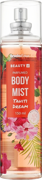 Мист для тела "Tahiti Dream" - Bradoline Beauty 4 Body Mist — фото N1