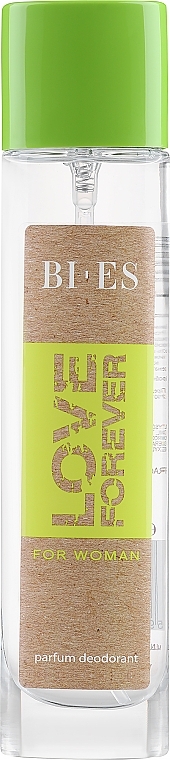 Bi-Es Love Forever Green - Парфюмированный дезодорант-спрей — фото N1