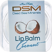 Бальзам для губ на основе кокосового масла "Кокос" - Mon Platin DSM Lip Balm Coconut Butter — фото N1